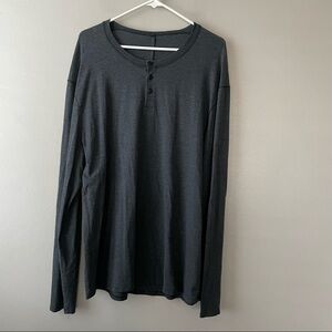 Lululemon 1/4 button long sleeve shirt